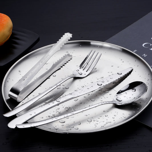 Luxury 4 Pcs Fork Knife Spoon steak knife fork and spoon Silverware set