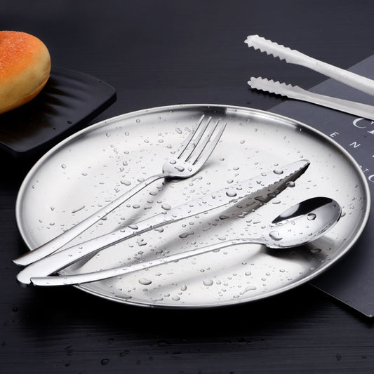 Luxury 4 Pcs Fork Knife Spoon steak knife fork and spoon Silverware set