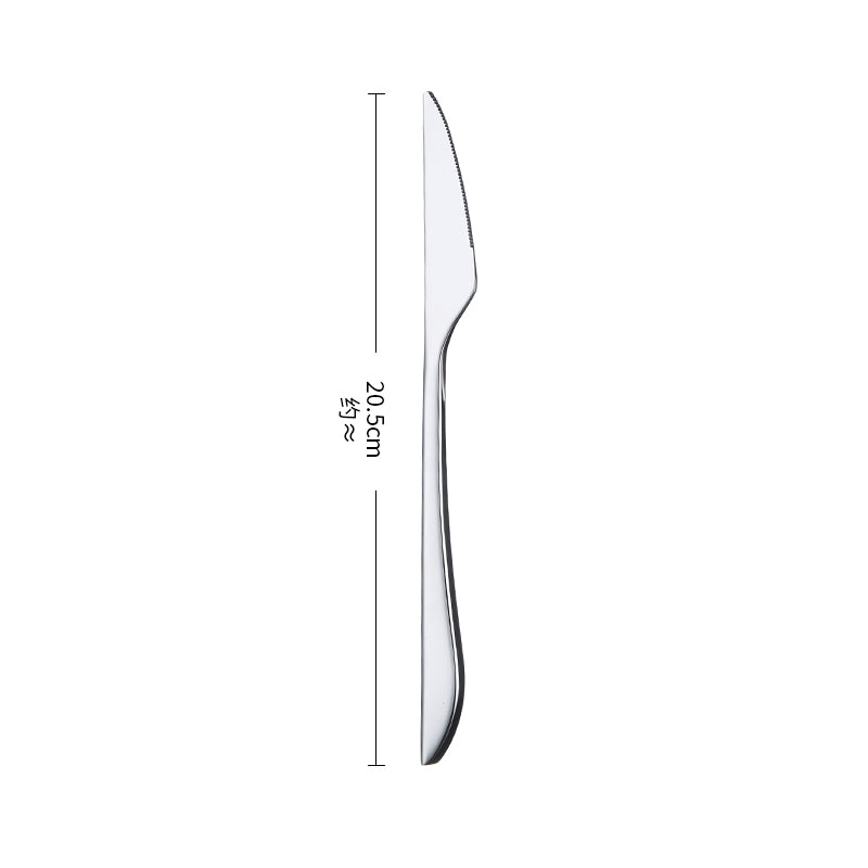 Wholesale Modern Stainless Steel Flatware Set Stylish Silverware in Bulk