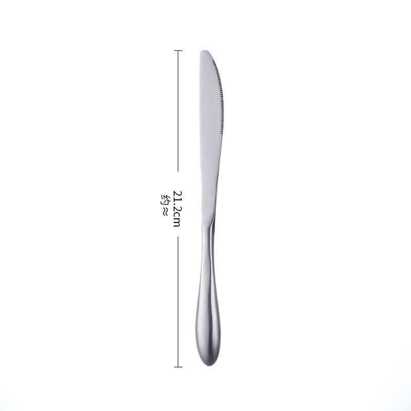 High-End 25-Piece Stainless Steel Cutlery Set Luxury Silverware for Dining Flatware Wholesale Supplier