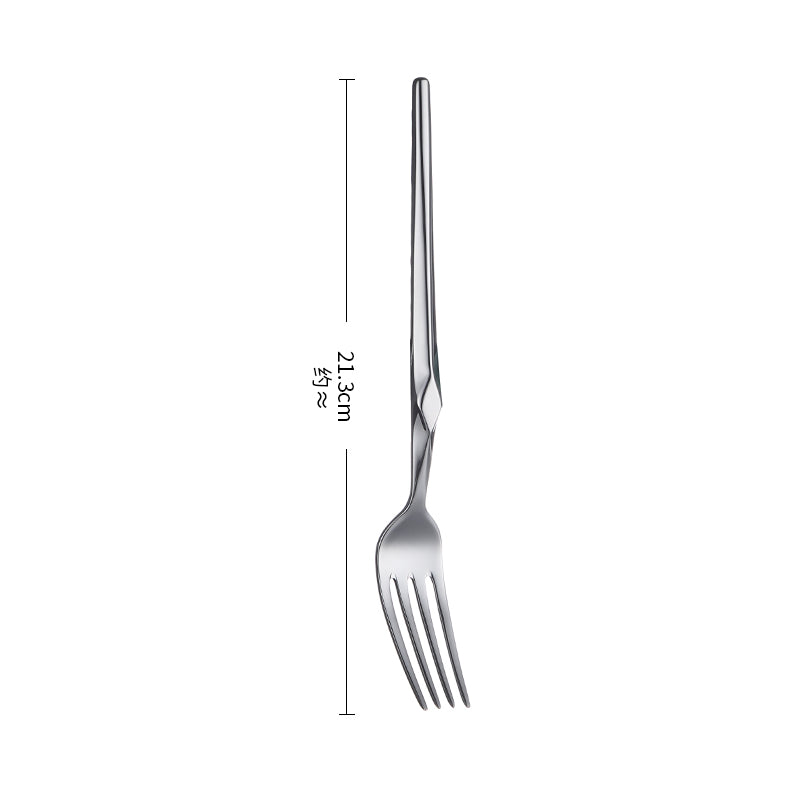 Wholesale 7-Piece OEM Stainless Steel Flatware Modern Silverware Cutlery Set for Hotel and Restaurant