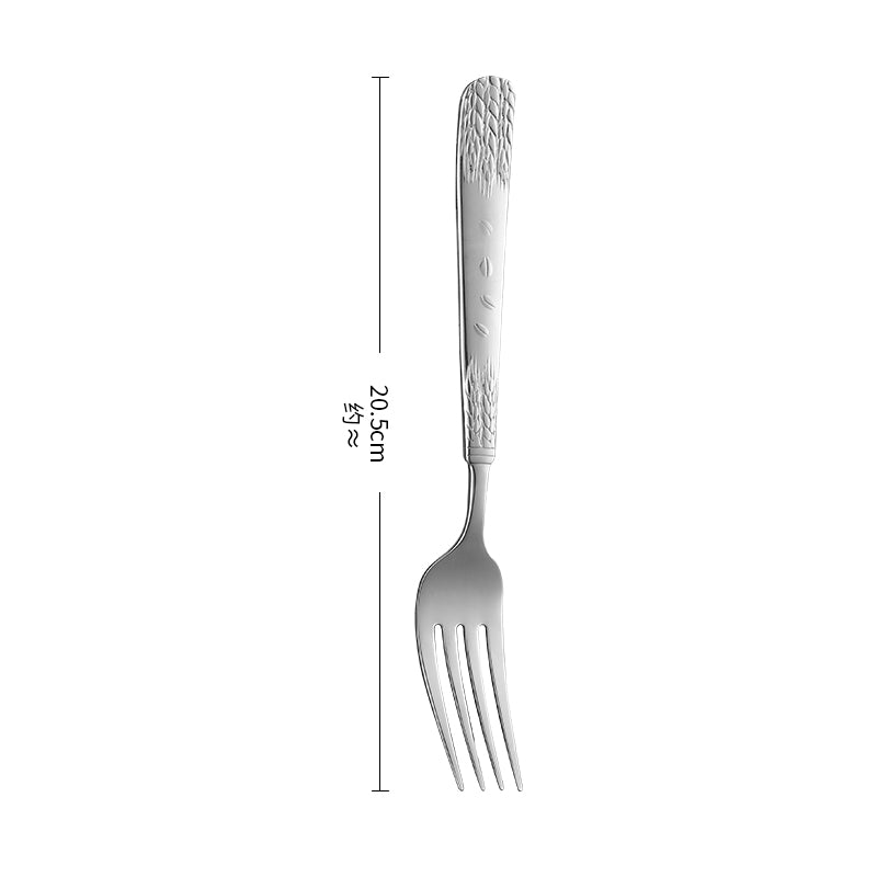 Custom Logo Stainless Steel Flatware Set High-End Silverware for Catering