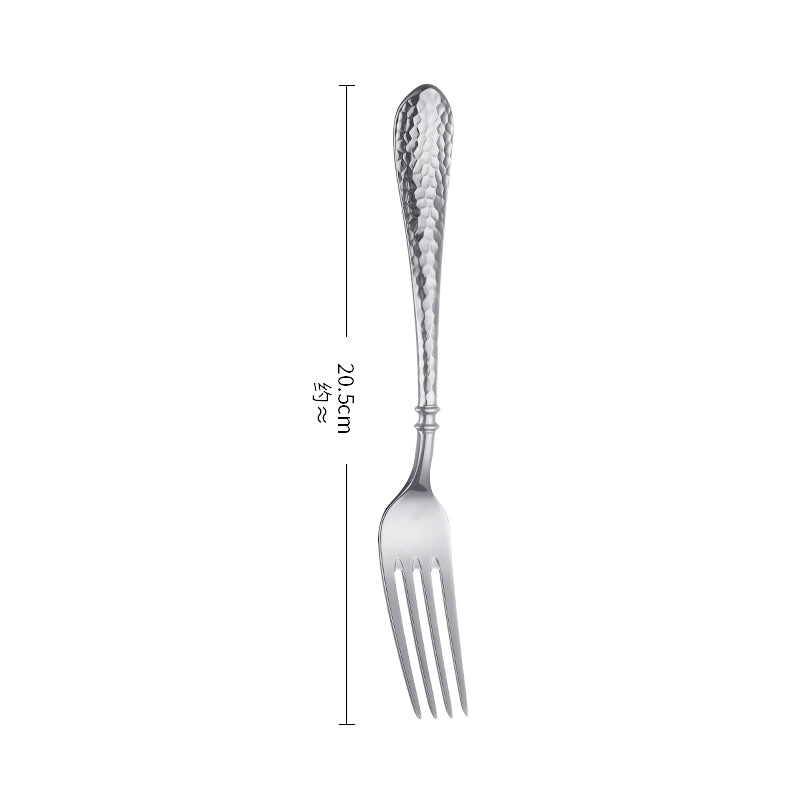 Wholesale Stainless Steel Flatware Set 8-Piece Silverware for Hotel Use