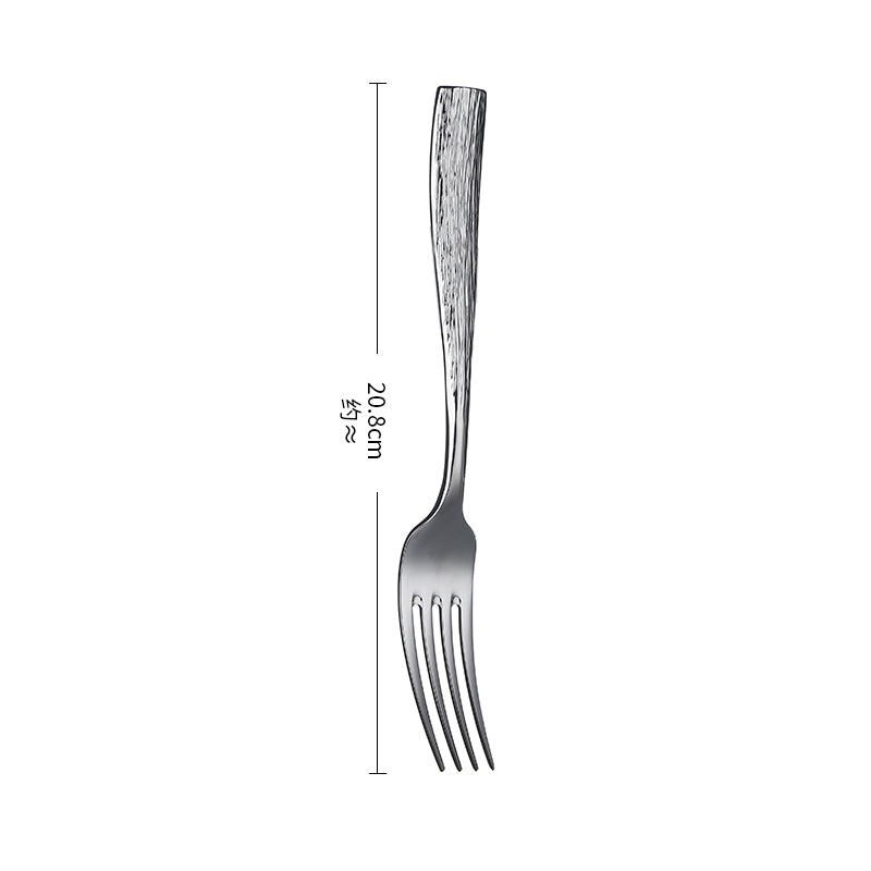 Classic 15-Piece Stainless Steel Cutlery Set Family Size Silverware Pack + Public Spoon