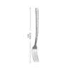 Modern Stainless Steel Cutlery Set Knife Spoon Fork Flatware for Dining Table