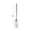 Basics Silverware Set Stainless Steel Flatware  Everyday Flatware Set Stainless Steel Knives Spoons and Forks Set Dining