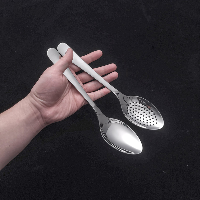 Cooking Utensil Set, Stainless Steel Silver with Public Fork/Spoon, Cake Shovels, Spatula, Ladles, Solid Spoon, Slotted Spoon,  Kitchen Tool Gadget