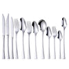 Wholesale Bulk Silverware Restaurant Hotel Knife Spoon Fork Custom Flatware Silver Gold Stainless Steel Cutlery Set
