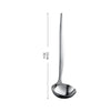 Buyer Star Stainless Steel Cooking Spoon Skimmer - Slotted Spoon for Straining, Ideal for Kitchen Use