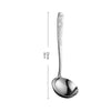 Soup Spoon Slotted Serving Spoon Stainless Steel Colander Spoon for Buffet, Dinner, Restaurants, Kitchen