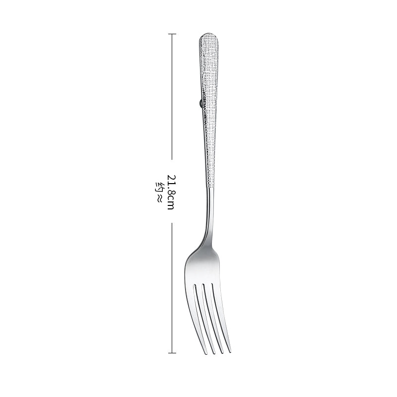 Silverware Set for 11 Stainless Steel Flatware Mirror Polished Cutlery Set Utensils Include Spoons Forks Knives for Home Restaurant Beaded Handle