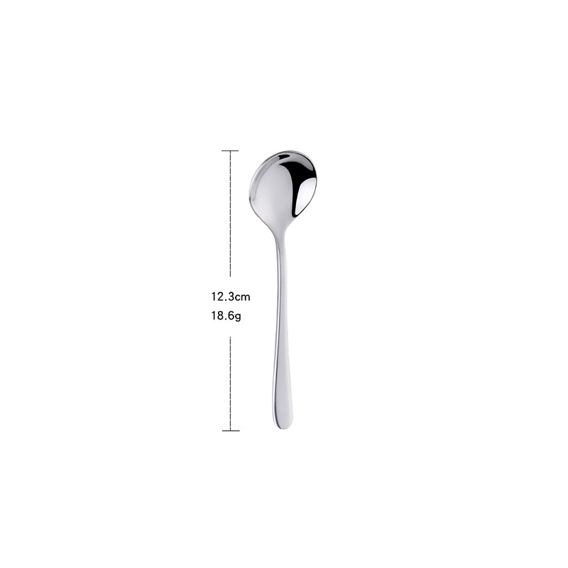Multiple sizes stainless steel Tableware set tea coffee dessert spoon for dining 5 Set/Sets(Min. Order)