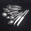 Durable Restaurant Stainless Steel Flatware Set Stylish Modern Silverware in Bulk