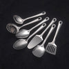 Stainless Steel Wok Spatula Set Cooking Utensil Set Soup Ladle Colander Nonstick Kitchen Cooking Utensils Set with Spatula