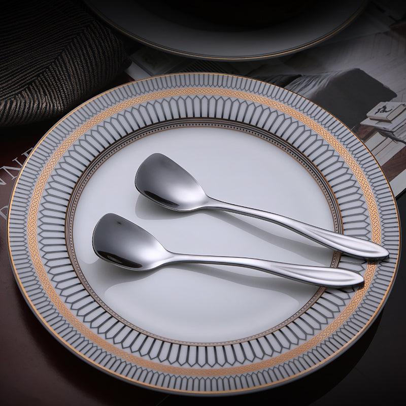 Silver Ice Cream Unique Simple One Piece stainless steel Design Easy Release