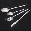 Buyer Star Silverware Set Flatware Set Cutlery Set Stainless Steel Tableware Include Forks Knives Spoons for Home Kitchen Restaurant Wedding