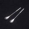 Honey Mixing Spoon Bar Mixing Spoon Cocktail  Spoon Coffee Spoon, Ice Cream Spoons Stainless Steel Bar Long Spoon With Spiral Pattern