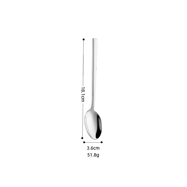 Factory Direct High Quality Middle east luxury Silverware Stainless Steel Flatware cutlery Sugar spoon