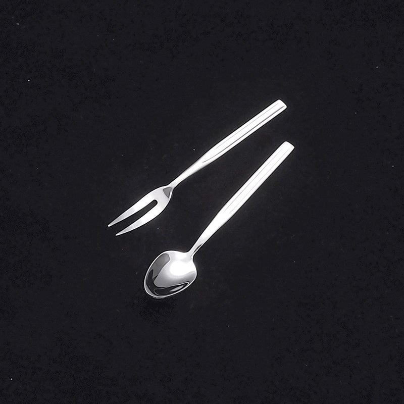 Wholesale Stainless Steel Flatware Set Spoon Fork Modern Silverware Cutlery for Hotel and Restaurant