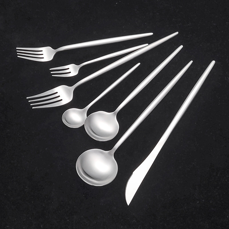 OEM/ODM Available Modern Mirror Stainless Steel Cutlery Set Hotel Supply