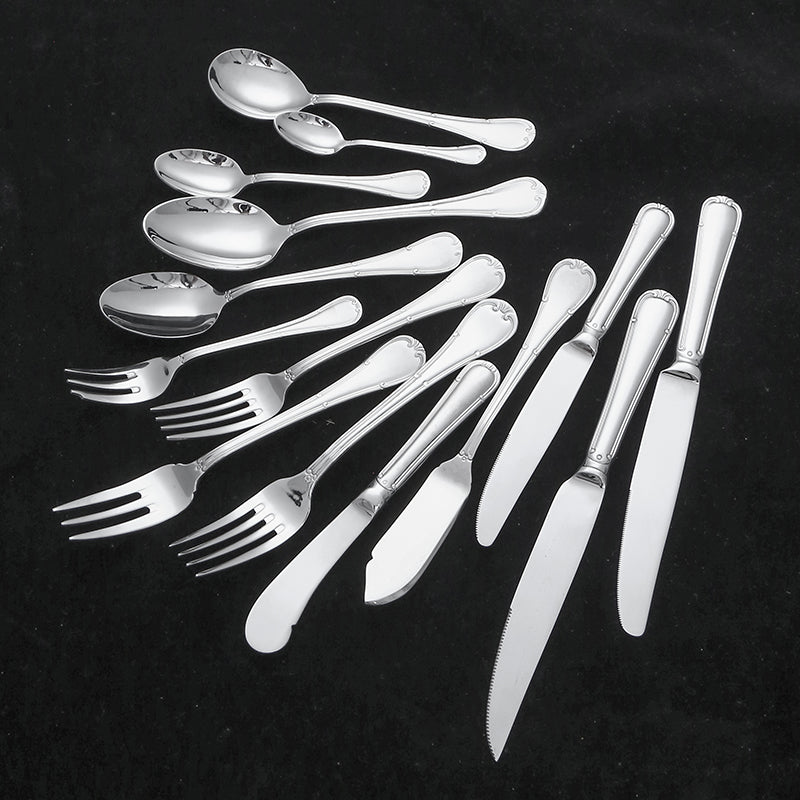 Small Household Cutlery Set Sample Pack Stainless Steel Flatware Professional Chef’s Stainless Steel Cutlery Set