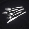 Wholesale Modern Simple Design Stainless Steel Flatware Set Stylish Silverware in Bulk