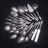23 Pcs Cooking Utensils Set 304 Stainless Steel Kitchen Utensils Set Metal Kitchen Accessories, Include Soup Ladle, Slotted Skimmer Spoon and Spatula