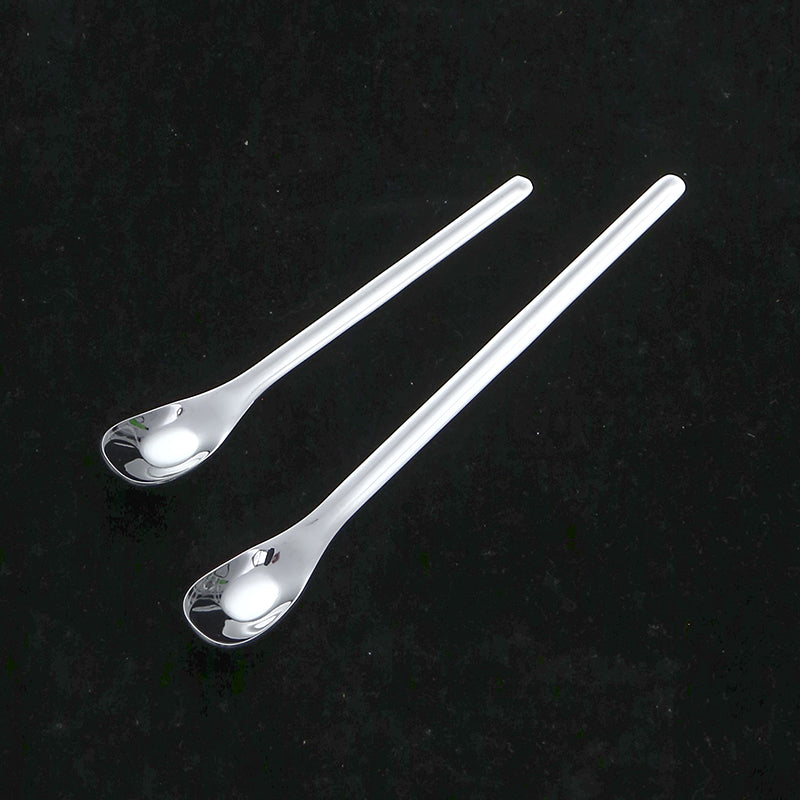 Soup Spoons Stainless Steel Table Spoon Heavy Duty Asian Soup Spoon Short Handle Ramen Spoons for Soup Rice Tea Milk