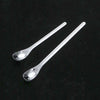 Soup Spoons Stainless Steel Table Spoon Heavy Duty Asian Soup Spoon Short Handle Ramen Spoons for Soup Rice Tea Milk