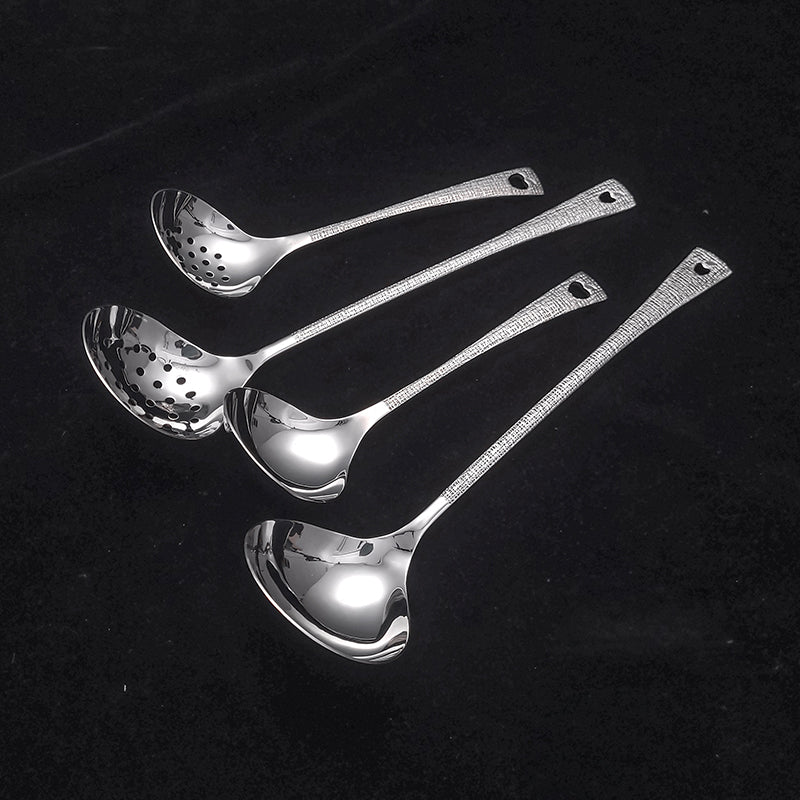 Professional Stainless Steel Turner Spatula Strong Grip Kitchen Cooking Tool