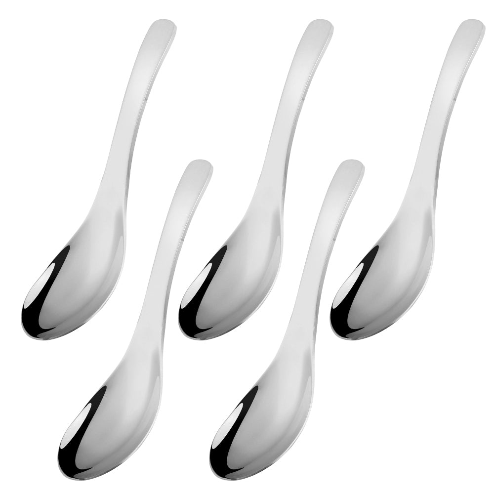 Hot sale Chinese Style stainless steel Eco-Friendly court soup spoon shopify 10 Piece/Pieces(Min. Order)