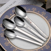 Dinner Spoons Household 304 Stainless Steel Soup Spoon Thickening Spoon Creative Rice Spoon Spoon﻿ Large Tablespoons