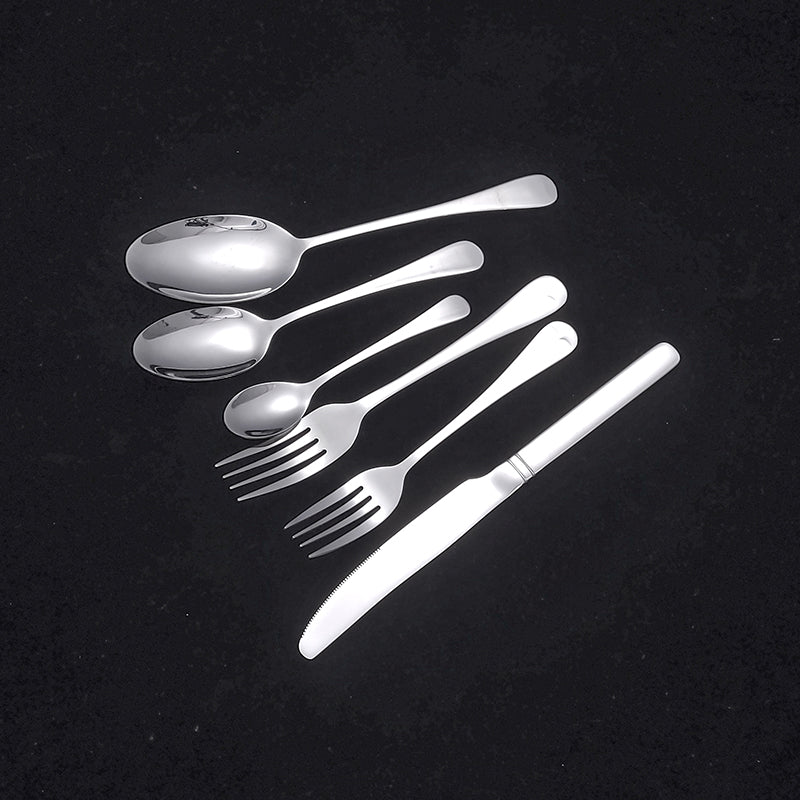 Personalized Stainless Steel Dinner Spoon Fork Knife Set for Promotional Gifts