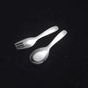 Classic Stainless Steel Flatware Set Elegant Silverware for Fine Dining Children Spoon and Fork