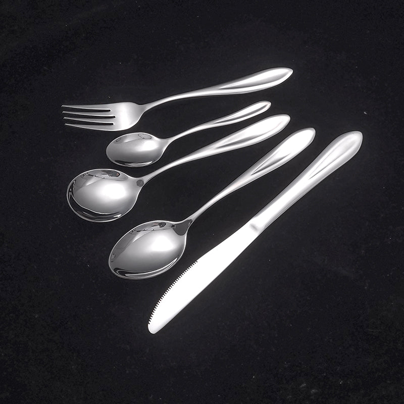 Classic Durable Stainless Steel Flatware Set Long-Lasting Dining Cutlery Set