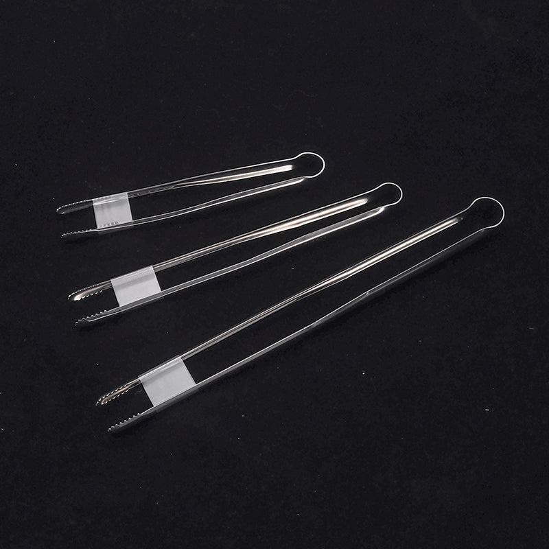Kitchen Tongs Stainless Steel Cooking Barbecue Grilling Food Tongs Kitchen Clamps Sturdy High Resistant Heat Tongs
