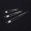 Kitchen Tongs Stainless Steel Cooking Barbecue Grilling Food Tongs Kitchen Clamps Sturdy High Resistant Heat Tongs