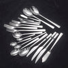 Silverware Set Service Premium Stainless Steel Flatware Set Mirror Polished Cutlery Utensil Sets Durable Kitchen Eating Tableware Sets Include Fork Knife Spoon