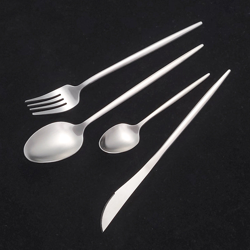 Buyer Star Wholesale price 18/10 Stainless Steel Silverware Cutlery Set Spoons & Forks Set, Stainless Steel Kitchen Utensils
