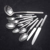 Restaurant Style Stainless Steel Flatware Set Durable Silverware in Bulk