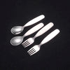 Dishwasher Safe Stainless Steel Flatware Set Classic Dining Cutlery Set Children Dinnerware