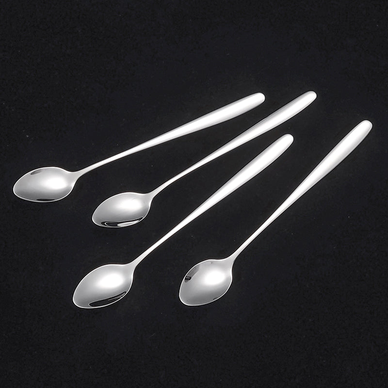 Ice Tea spoon Long Handle Coffee Spoon, Ice Cream spoons Stainless Steel Cocktail Stirring Spoons Tea spoon Set of 6