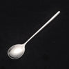 Long Handle Iced Tea Spoons Long Tea Spoons Coffee Spoon Ice Cream Spoon Stainless Steel Stirring Spoons for Milk Tea Mixing Cocktail Silver Spoons