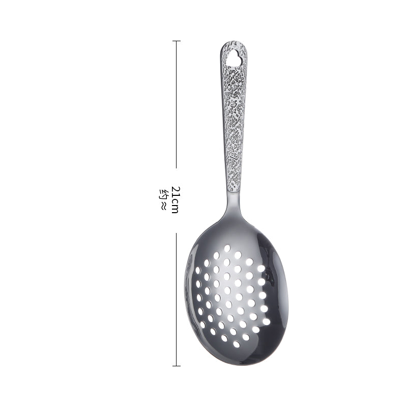 Stainless Steel Public Serving Spoon Heavy Duty Buffet Utensil for Kitchen or Restaurant