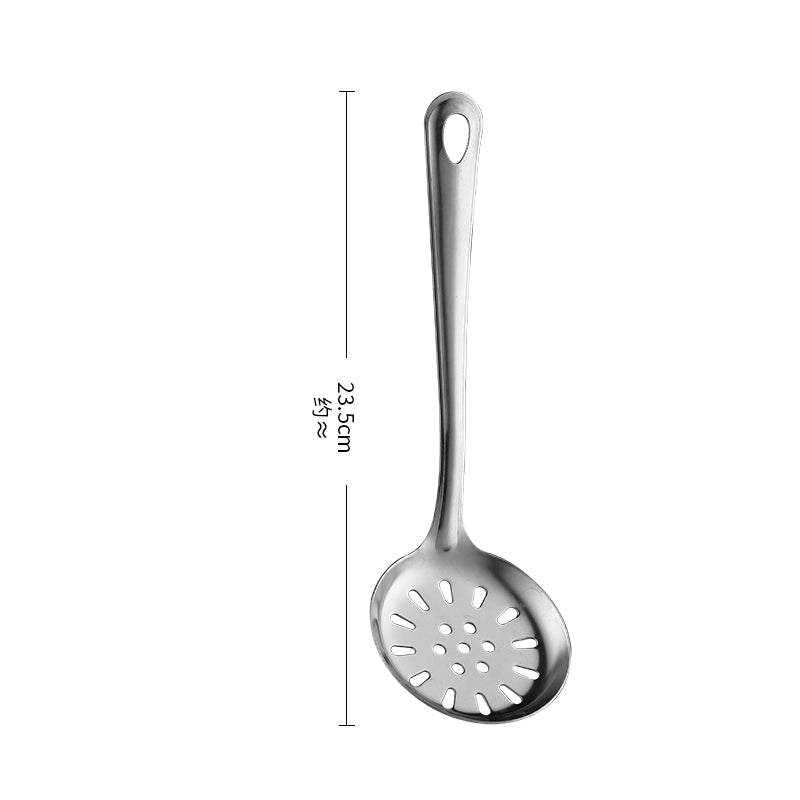 Stainless Steel Wok Spatula Set Cooking Utensil Set Soup Ladle Colander Nonstick Kitchen Cooking Utensils Set with Spatula