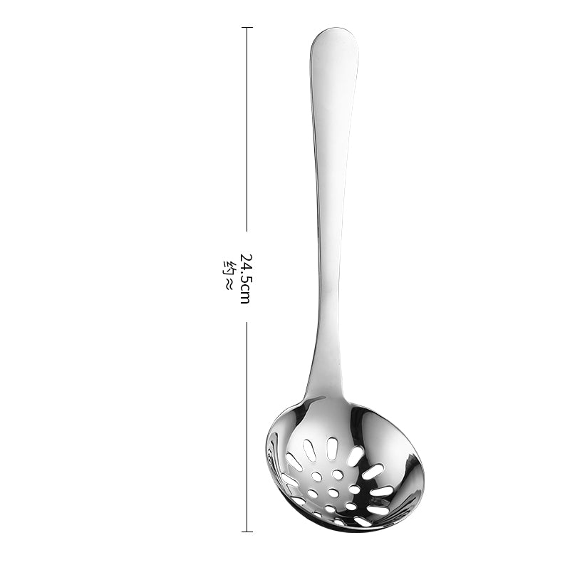 Cooking Utensil Set, Stainless Steel Silver with Public Fork/Spoon, Cake Shovels, Spatula, Ladles, Solid Spoon, Slotted Spoon,  Kitchen Tool Gadget