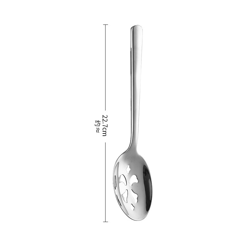 3 Piece Stainless Steel Serving Spoons Set,  Includes Large, Slotted,  Fork for Parties/Kitchen/Buffet/Catering, Dishwasher Safe