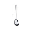 Buyer Star Flat Bottom Serving Spoon 18/8 Stainless Steel Spoon Flat Edge Spoon Cooking Spoon