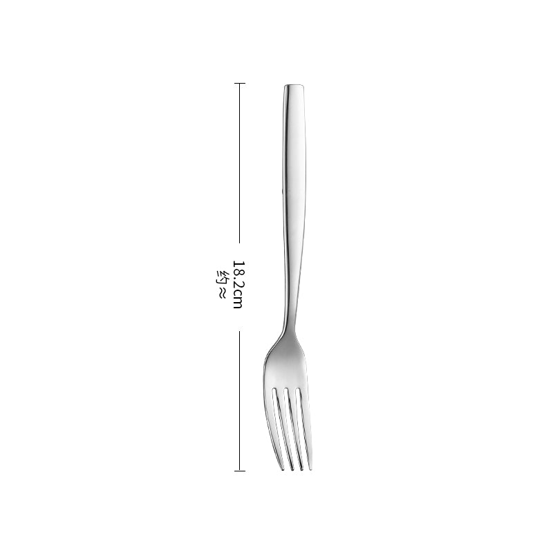 Basics Silverware Set Stainless Steel Flatware  Everyday Flatware Set Stainless Steel Knives Spoons and Forks Set Dining