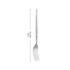Silver Mirror Polished Stainless Steel Flatware Set Elegant Dining Cutlery